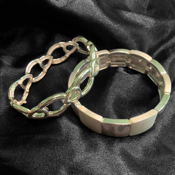 Jewelry - Silver Tone Bracelets